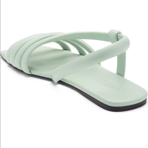 Mercedes Castillo top grain leather upper/ lining strappy sandal size 6/36 , NWT - Picture 2 of 16